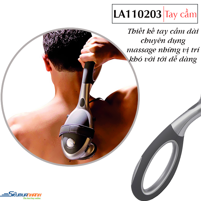 Máy massage cầm tay Lanaform Multi LA110203